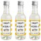 Big Dot of Happiness Retirement Party - Mini Wine and Champagne Bottle Label Stickers - Retirement Party Favor Gift for Women and Men - Set of 16